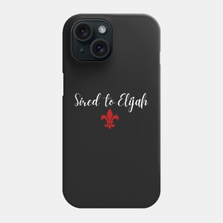 sired to elijah black Phone Case