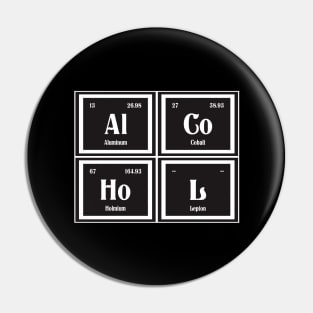 Alcohol | Periodic Table of Elements Pin