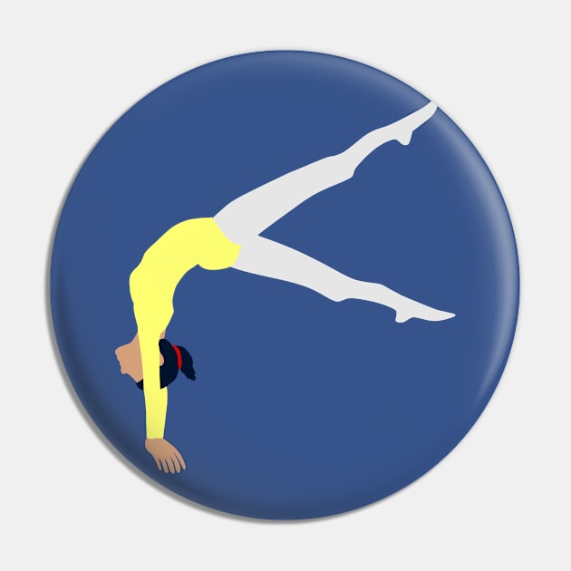 Android Gymnast - Melvina Pin by CGWDesigns