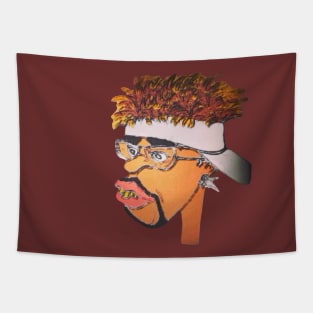 2 Smart Character Logo Tapestry