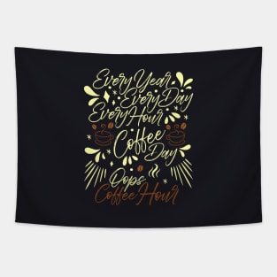 Funny Coffee Lover Gift Tapestry