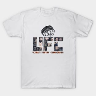 UFC Fighter Shirt Fighter Tee Trending Streetwear Mixed 