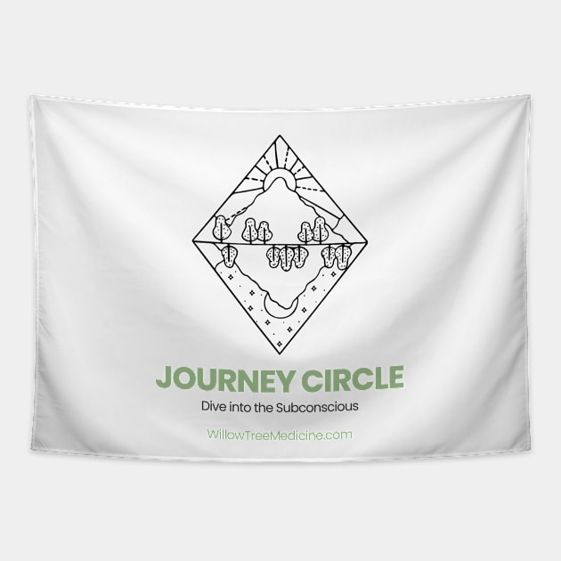 Journey Circle Tapestry by WillowTree Medicine