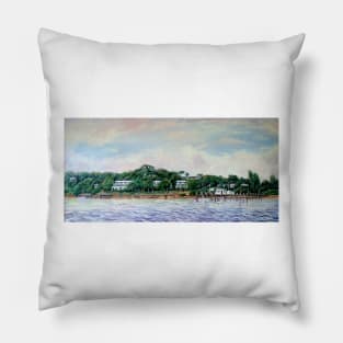 BLUFF HOUSE, GREEN TURTLE CAY, BAHAMAS Pillow