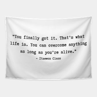 Itewan Class Quote Tapestry