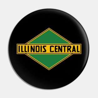 Vintage Illinois Central Railroad Pin