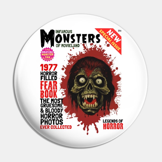 Pulp Horror magazine cover Pin by Teessential