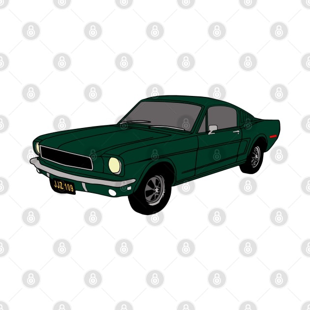 1968 Ford Mustang GT Cult Film by HellraiserDesigns