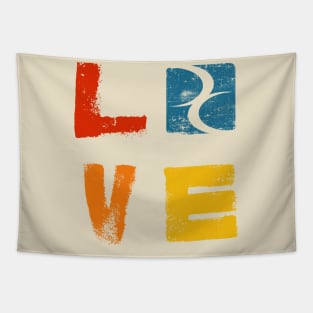 LOVE Dream Center Tapestry