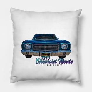 1970 Chevrolet Monte Carlo Coupe Pillow