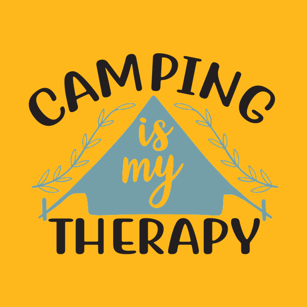 Camping Therapy by Urshrt