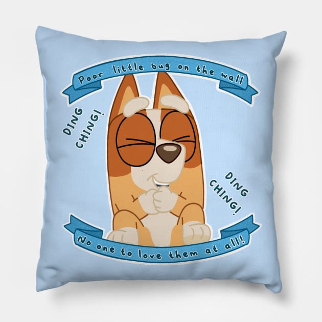 Poor little Bingo. Pillow by alexhefe