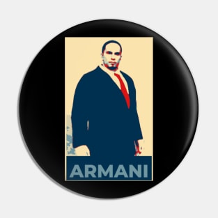 Stefan Armani Obama Style Pin