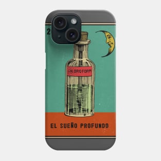 Vintage Loteria Chloroform Phone Case