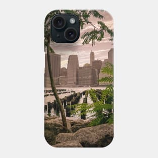 Manhattan Skyline Brooklyn Dumbo NYC Phone Case