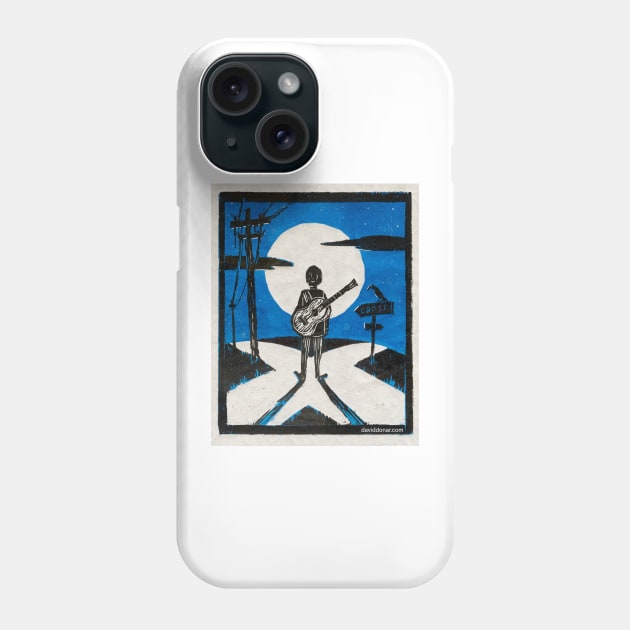 Cross Roads Phone Case by donar