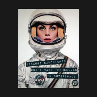 female astronaut T-Shirt