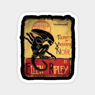 Tournee du xenomorphe noir Magnet