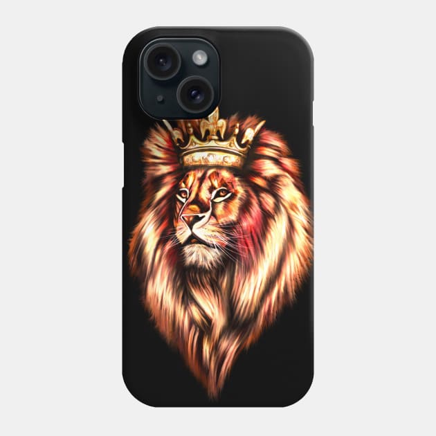 Lion Phone Case by MadAbbottDesigns