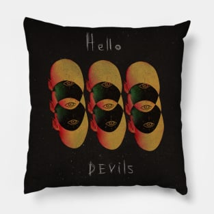 Hello Devils! Pillow