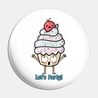 Cute Cupcake Pin