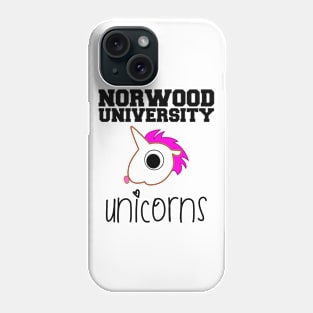 Norwood University Unicorns Phone Case