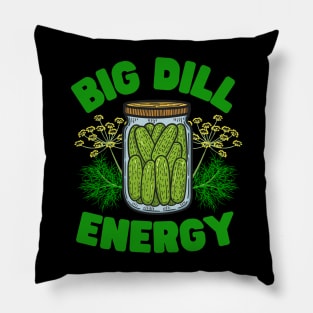 Big Dill Energy Pickle Jar Pillow