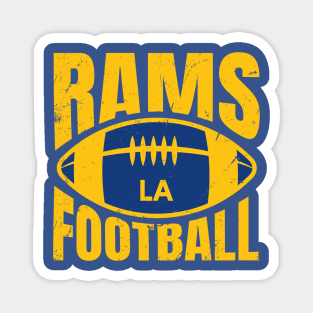 Rams LA Football Magnet