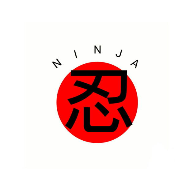 Ninja (kanji) - Kanji - T-Shirt | TeePublic