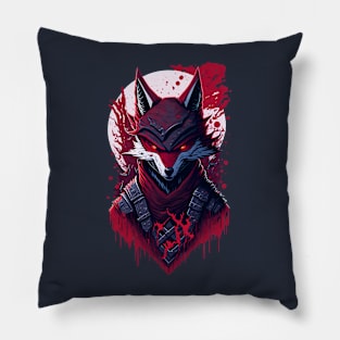 Shinobi Beast - Diseños de animales ninjas Pillow