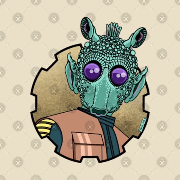 Greedo Bounty Hunter art by Dark_Inks