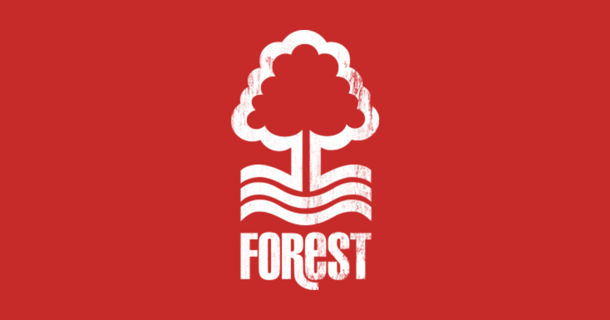Nottingham Forest Distressed Logo - Soccer - T-Shirt | TeePublic