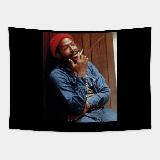 Marvin Gaye Memorable Melodies Tapestry by Beetle Golf