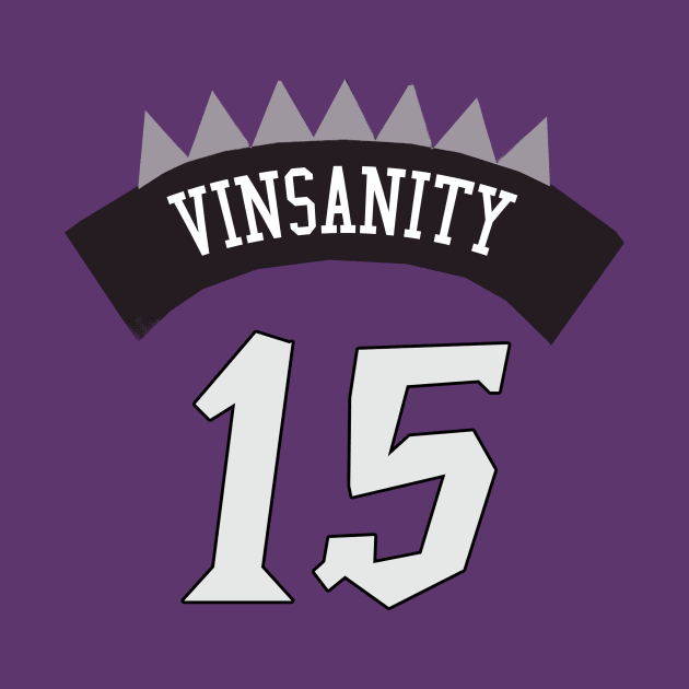 Vince Carter 'Vinsanity' Nickname Jersey - Toronto Raptors by xavierjfong