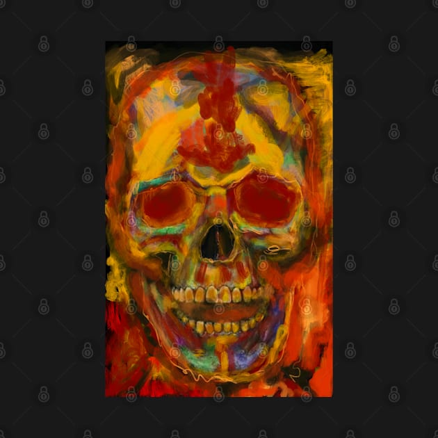 Colorful Skull by guychristopher