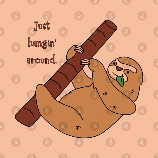 Just hangin' around. - Sloth by blueberrytheta