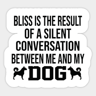 Happy Dog Quotes Stickers Teepublic