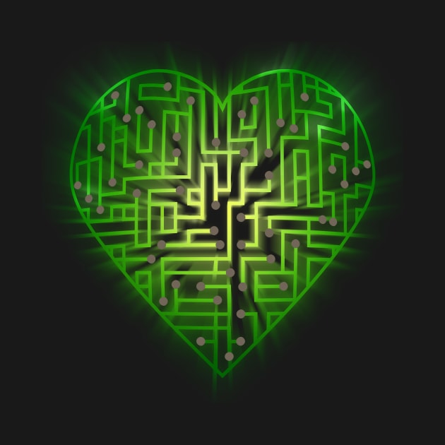 TechHeart (green) by Godot