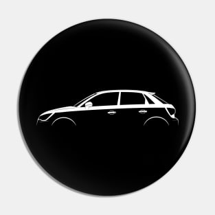 Audi A1 Sportback (8X) Silhouette Pin