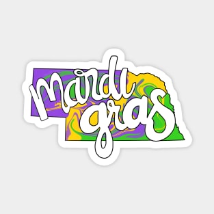 NE Mardi Gras Magnet