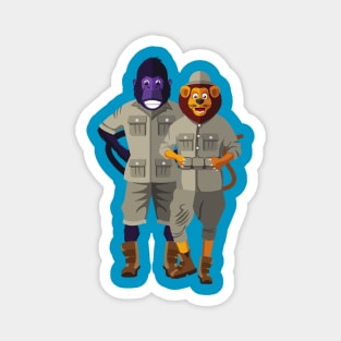 Scouts of the Apes Magnet