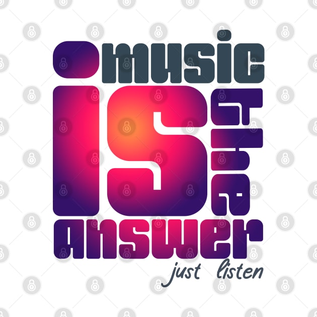 Muisc is the answer just listen by LoudCreat