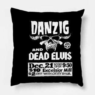 Danzig and Dead Elvis Pillow