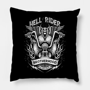 Hell Rider Brotherhood Pillow