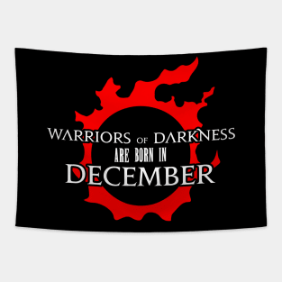 Warriors of Darkness are born in December FFXIV birthday gift Tapestry