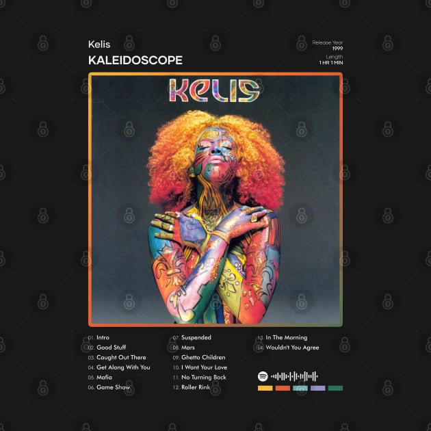 Kelis - Kaleidoscope Tracklist Album by 80sRetro