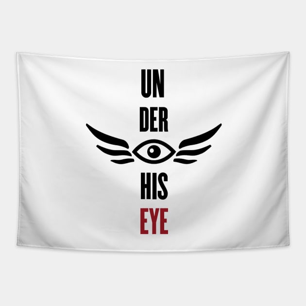 under his eye - the handmaid's tale Tapestry by Naive Rider