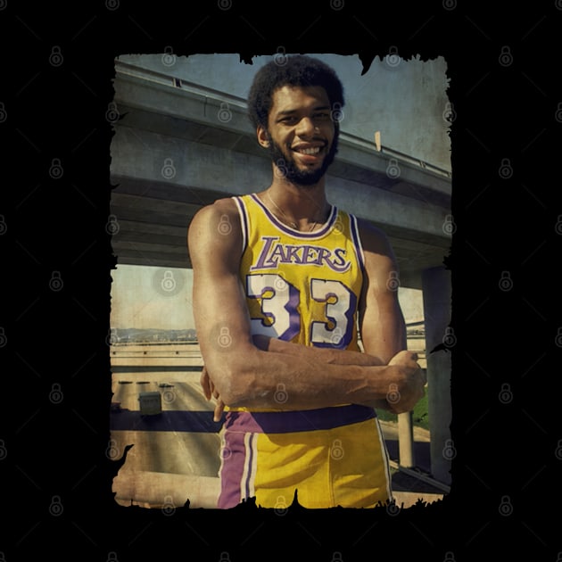 Kareem Abdul Jabbar Vintage by Milu Milu