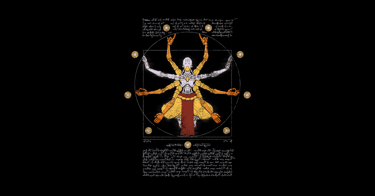 Vitruvian Omnic Zenyatta T Shirt Teepublic