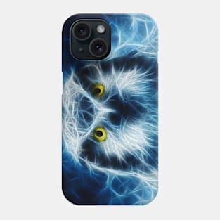 Owl fractal design Phone Case